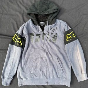 FOX Racing Sherpa Zip Front Fleece Hoodie